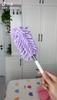 Stainless Steel Extendable Duster With Synthetic Fiber Head For Home Cleaning