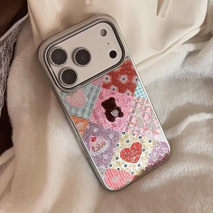 Kreatives und auffälliges Bären-Handyhülle für iPhone 16, iPhone 17 und iPhone 17 Pro Max