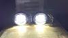 2 Pieces Car Accessories H11 LED Lamp Fog Light + Angel Eye DRL Daytime Running Light 12V For Ford Ranger 2009-2015