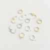 10Pcs Copper Plated Round French Hook Charm For DIY Necklace Bracelet Earrings Jewelry Making Craft Accessories