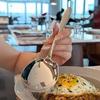 High-Grade Long Handle Stainless Steel Square Serving Spoon