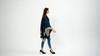 Dames Herfst Winter Warm Tweekleurige Cape Eenvoudige Mode Pashmina Airconditioningkamer Sjaal