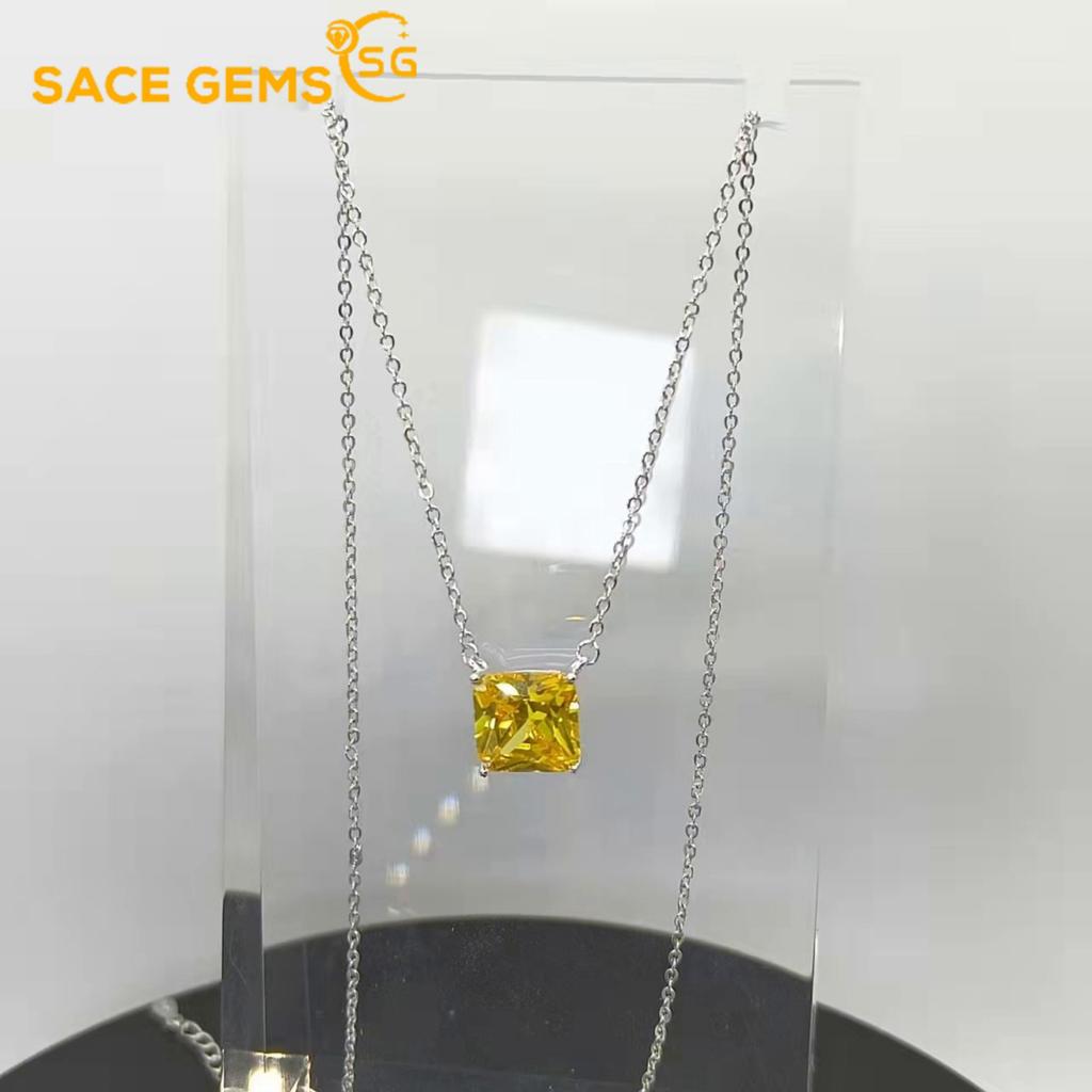 Sace Gems Δώρο μόδας για γυναικείο κολιέ Κρεμαστό κράμα χαλκού Ζιργκόν