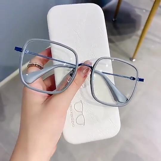 Ochelari anti-lumină albastră pentru miopie Ochelari de vedere clasici de lux minus dioptrii bărbați femei Ochelari cu cadru mare