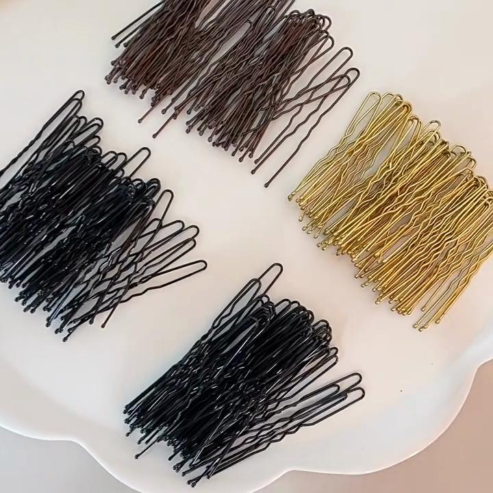 50pcs U-shaped Clips for Bun Hair