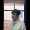 Halloweenska maska Balduina IV. z Jeruzalema Živicový kostým Kryt tváre pre Cosplay a Festivaly