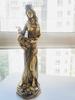 Dea Greca della Fortuna Scultura Statua Ufficio Decorazione Portafortuna Ornamento Attrattivo di Ricchezza