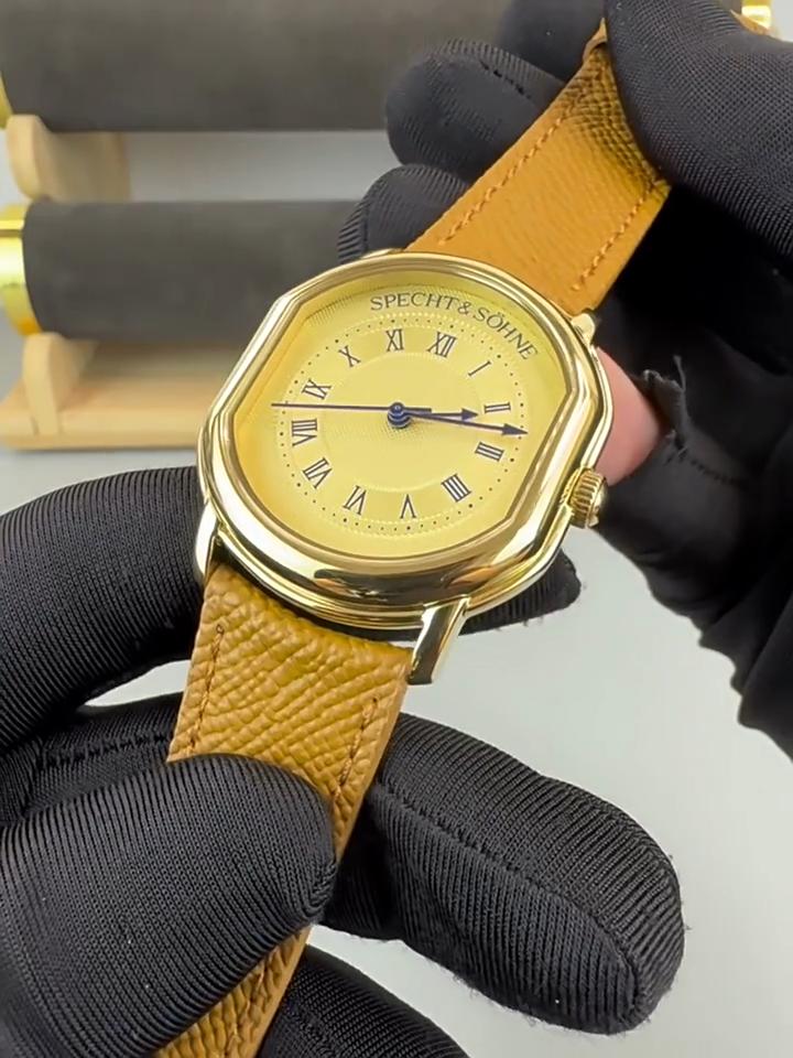 Specht & Söhne 2025 New 35MM Men's Watches Top brand Luxury Vintage Watch For Men Japan VH31 Movt Sapphire Crystal Waterproof