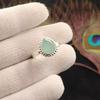 Aqua Chalcedony Gemstone 925 Sterling Silver Jewelry Designer Ring Gift For Wife RR-77-21