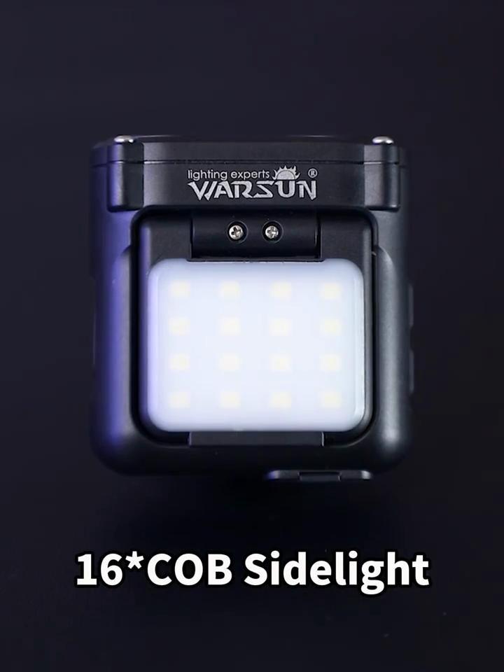 Mini lampă de cap reîncărcabilă ultra strălucitoare LED cu clipă pe capac Lumină impermeabilă cu senzor pentru pălărie Lanternă pentru tabără de pescuit