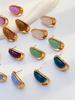 Pendientes de Goteo de Aceite de Temperamento, Accesorios de Joyería de Lujo Elegantes para Mujer, Moda Fiesta Joyería Diaria