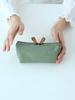 New Simple Solid Color Makeup Bag for Women,Multi Functional Divided Storage Bag,Travel Makeup Bag,Red Envelope,Colorful Polyester Handheld Makeup Bag
