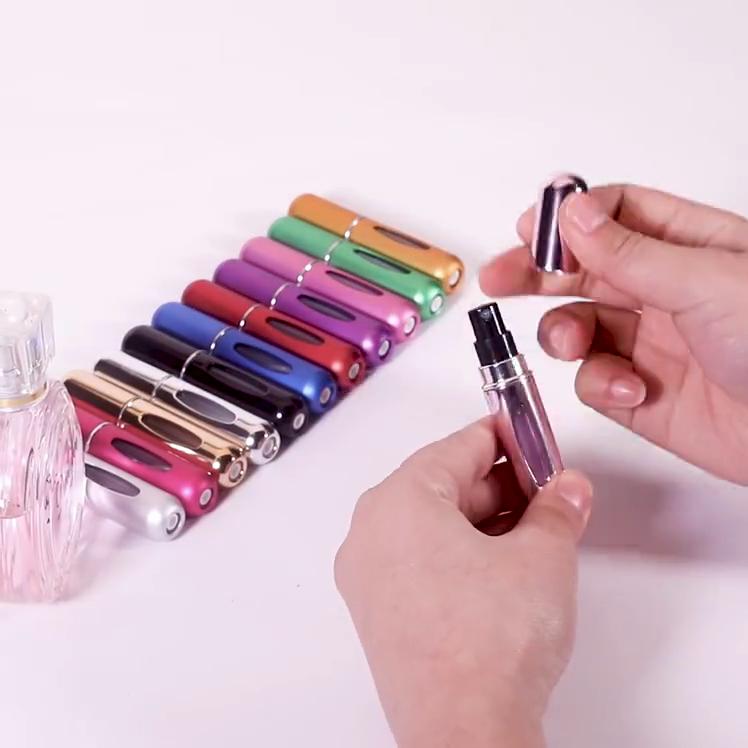 5/8 ml Parfüm-Sprühflasche, für Reisen, tragbar, nachfüllbar, Parfüm-Zerstäuber, leere kosmetische Parfüm-Flasche