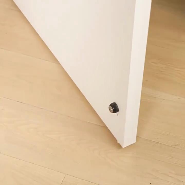 Creative Windproof Door Stopper, Plastic Matte Surface Wedge, Safety Door Blocker, Anti-Collision Door Stopper 4 Colors Available