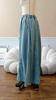 Elastic Waist Denim Swing Skirts Women Casual Long Skirt with American Design