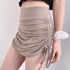 Shorts Röcke Weibliche Harajuku Sommer Herbst Zeitraum Damen Gewinde Seite Kordelzug Elastische Sexy Mini Röcke Frauen Yoga Shorts