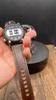 Herenhorloge Mode PU Lederen Band Leger Sport Vintage Banden Casual Cool Design Groot Merk Datum Quartz Polshorloge