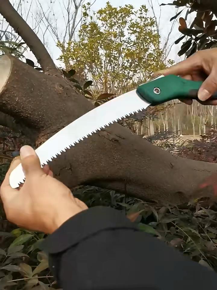Tijeras de podar LAOA SK5 para jardinería, sierras de exterior para acampar, plegables, de dientes afilados, para bricolaje, carpintería y jardín.