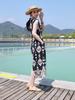 Women's Plus Size Sleeveless Boho Printed Long Dress – Casual Summer Dress (XL-5XL)
