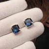 London Blue Topaz Gemstone 925 Sterling Silver Women Jewelry Designer Earring 1" For Anniversary Gift EE-181-13