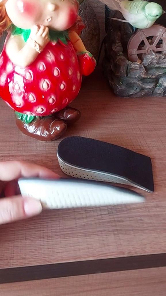 1 Paar Anti-Rutsch-Höhenerhöhungs-Einlegesohle, atmungsaktiv, gesund, reißfest, halbe Einlegesohlen, Ferseneinsatz, Sportschuhe, Polsterkissen