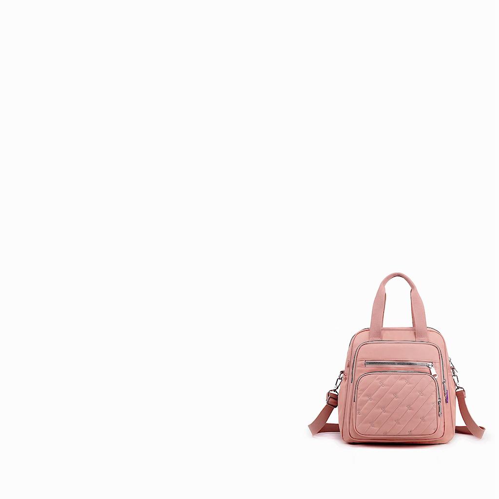 Multi-Functional Quilted Backpack for Women – Usb Charging Port, Large Capacity & Water-Resistant – Perfect for Work, School & Travel