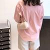 Pochette da sera da donna con strass e perline, Borsa da mano nuziale con tracolla a catena, Elegante borsa a tracolla per balli di fine anno e feste