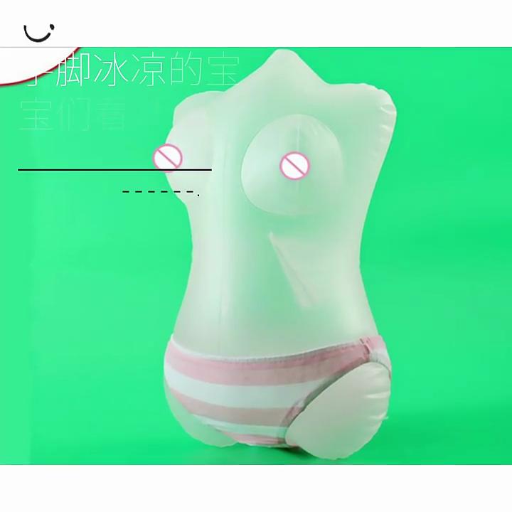 Inflatable Half-length Big Ass Boobs Sex Doll Vagina Pussy for Men Adult Toy Products Masturbation