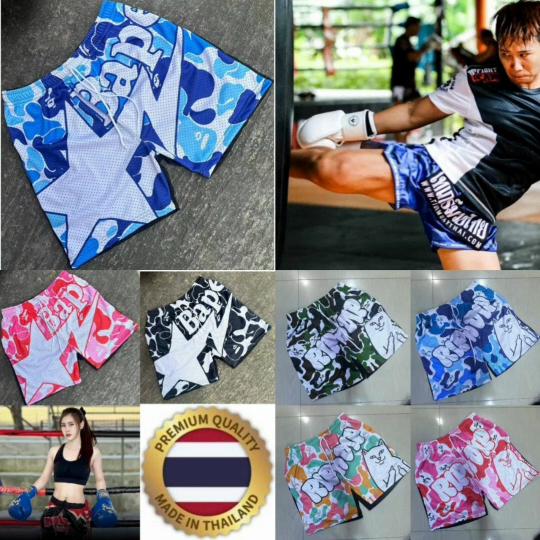 Sternenkatze Muay Thai Training Kickboxen Boxen Druckshorts Kampfsport Boxer Unisex Herren Damen Kinder Hosen Kampf Fitness Studio Sport Workout