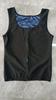 Men's Silver Ion Sauna Vest Zipper Sweat Body Shaper Waist Trainer Corset for Workout Tummy Control Weight Loss