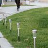 1/4/6/8/12PC LED Solar Garden Light Outdoor Solar Light Waterproof LED Landscape Light Courtyard Lawn Christmas Day Decorative Atmosphere Light