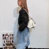 Zaino in Pelle Borchiato Moda Donna Stile Vintage Borsa con Spallacci Regolabili e Tasche Multiple