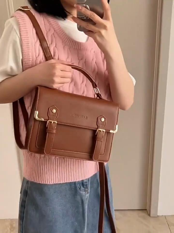College-Stil JK Lolita Uniformtaschen Damen Sommer 2025 Neu Einzelschulter-Handtasche Japanischer Retro-Schülerrucksack