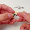 2Sets/Bag Heart-shaped Strong Magnetic Clasps Lobster Fit Bracelets Necklace End Clasp Connectors for Jewelry Making