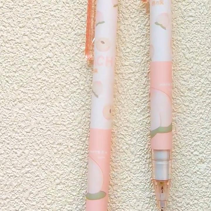 Color Lovely Pink Pattern Mechanical Pencil for Writing Students Stationery Creative Gift School Supplies