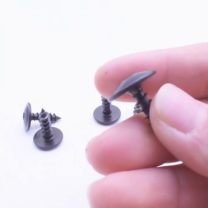 Car Self-tapping Screw Fasteners Auto Metal U-shaped Spacers Self-Tapping Screws Kit Car Motorcycle Modification Accessories