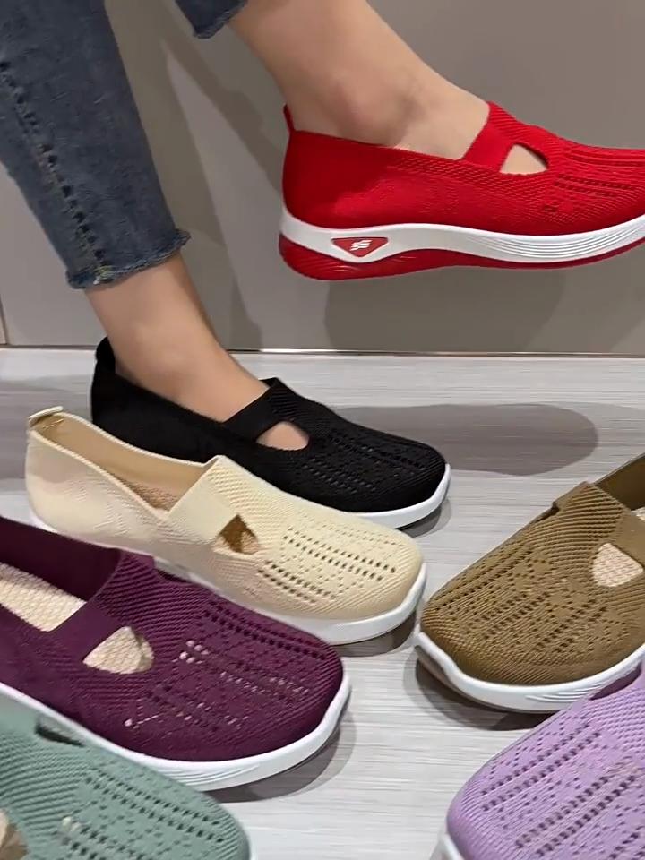 Chaussures pour femmes, chaussures décontractées, semelles souples, respirantes, tendance, baskets pour femmes