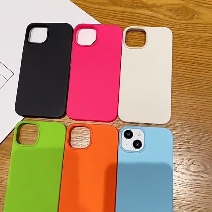 Solid Color Semi-enclosed Frosted Case for IPhone 17 Pro Max, Shockproof Phone Case, Soft Protective Case for Apple 12 Pro