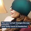 Cold Compress Headgear for Headache Relief Comfortable Ice Bag Eye Mask Ice Pack Ice Cap Physiotherapy Soothing Retractable Gel Headgear