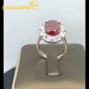 Sace Gems Vintage Luxury Zircon Ring Ladies Jewelry Wedding Promise Party Gift