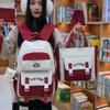 Fünfteiliges Rucksack-Set Kinder-Schulranzen Campus Lackup Ridge Protection Schulranzen Mädchen Große Kapazität Leichter Rucksack