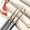Dental Orthodontic Archiwre Distal Bender Wire Cinch Back Instrument Double Ends Dentist Tool