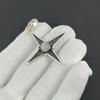 Rainbow Moonstone Gemstone Silver Pendant In 925 Sterling Silver - Handmade Star Design, Everyday Wear Jewelry, Unique Designs Pendant Gift