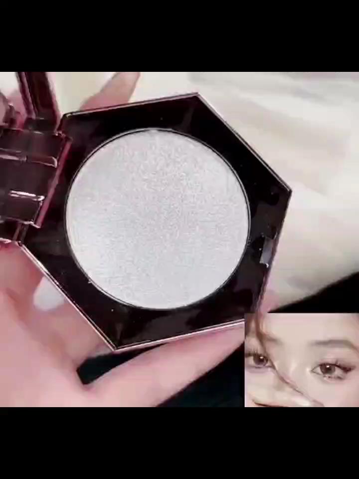 Diamond High Disc Mashed Potato Shimmer Brightening Skin Tone Pearlescent Repair Powder Makeup Plate