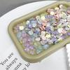 30Pcs Acrylic Colorful Flowers Leaves Beads For DIY Necklace Bracelet Earrings Jewelry Making Craft Accessories
