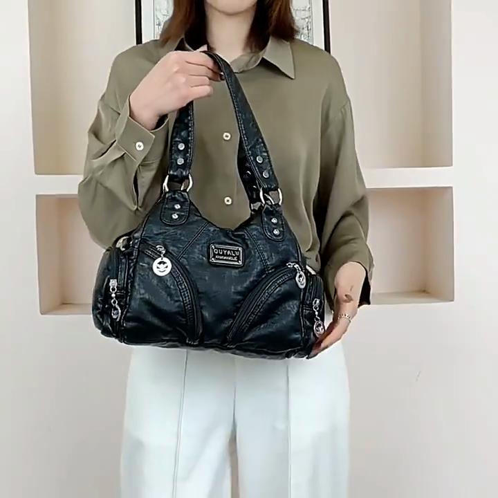 Gorące luksusowe torebki damskie torebki projektant Crossbody o dużej pojemności damska torba na ramię moda markowe damskie skórzane torby listonoszki