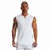 Muscleguys Men's Cotton Vest V-neck  Printed Tanktop  Fitness and Bodybuilding Clothing Muscle Vest Men's Sportswear Sleeveless T-shirt