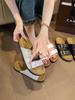Adjustable Thick-soled Sandals for Women French Style Outdoor Spring and Summer Fashion Soft-soled Beach Shoes Seaside Sandals