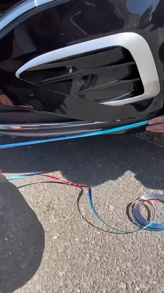 5m Exterior Car Chrome Body Strip Bumper Auto Door Window Protective Moulding Styling Trim Sticker Decorative Strip