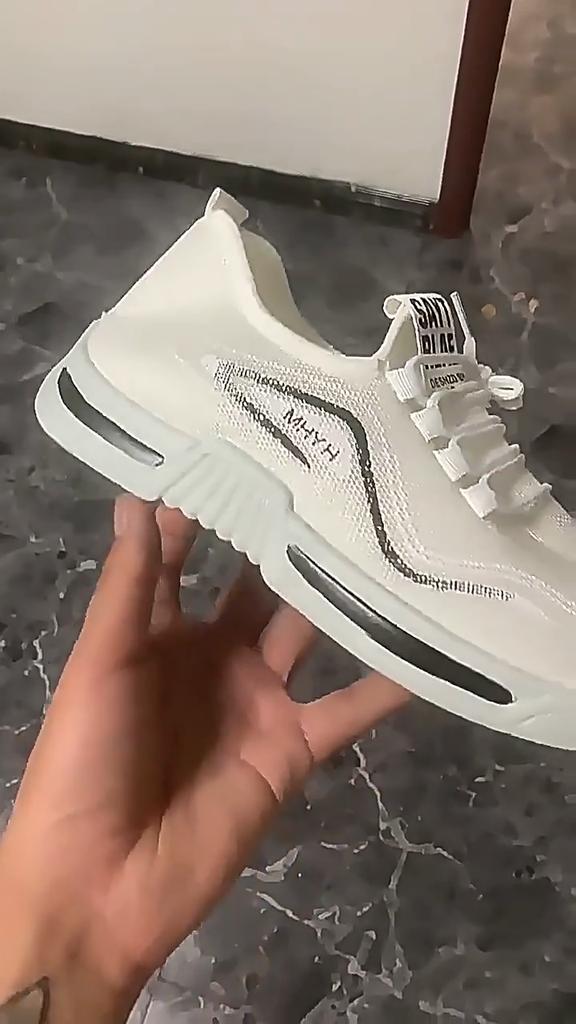 Leichte Atmungsaktive Mesh-Sneaker | Herren- & Damen-Rutschfeste Gummisohle, Gepolsterter Komfort & Rundum-Fußabdeckung
